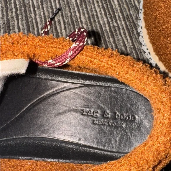 New Rag & Bone Retro Runners Sherpa Size 38 - Picture 7 of 8